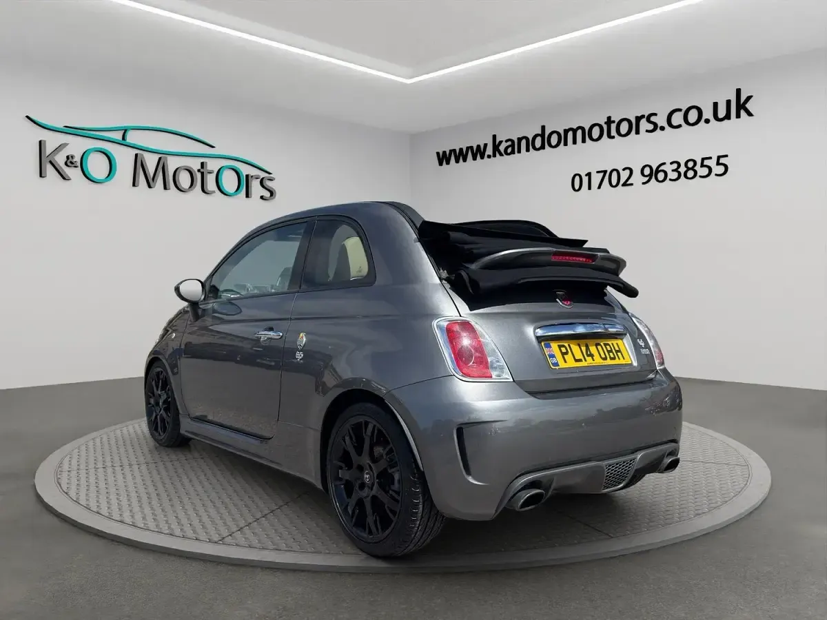 Used Abarth 500 140 HP (102 kW) 2014 Grey Hatchback