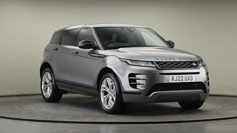 Eiger grey Used 2022 Land Rover Range Rover evoque SE Dynamic SUV | £25,500 (Super price) - Image 1/4