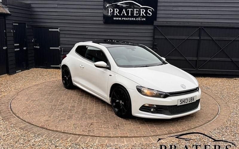 Used VW Scirocco R-line 177 HP (130 kW) 2013 White Coupe