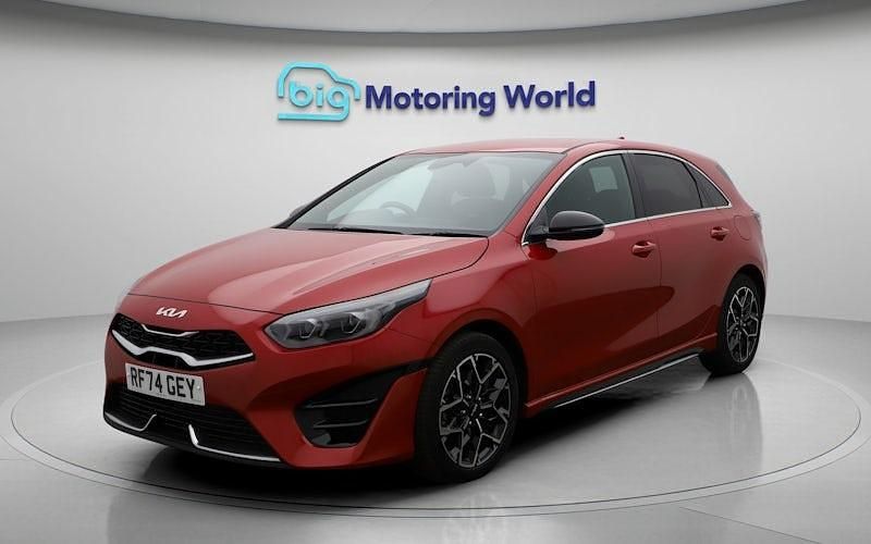 Used Kia Ceed GT-Line 140 HP (102 kW) 2024 Red Hatchback
