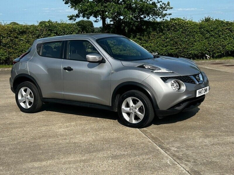 Silver Used 2017 Nissan Juke Visia SUV | £6,495 (Fair price) - Image 1/4
