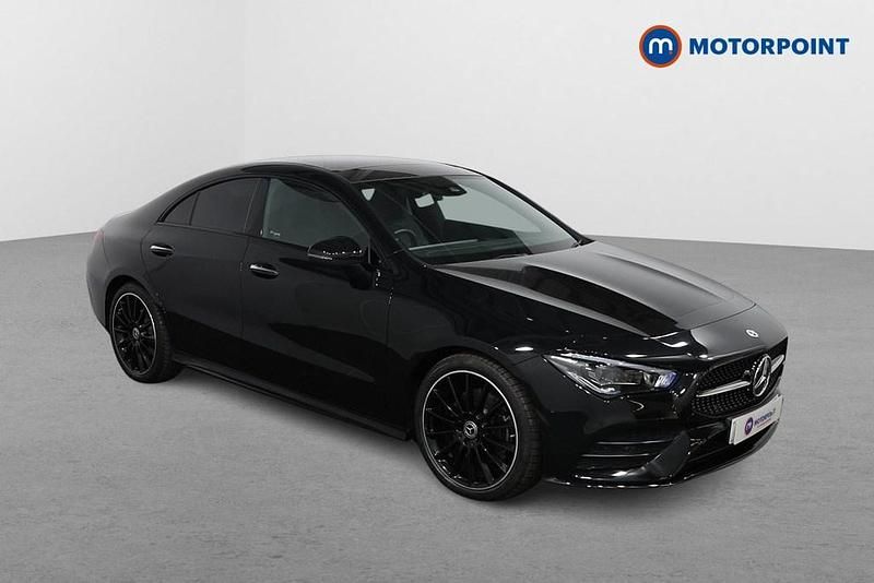 Black Used 2022 Mercedes CLA220 AMG Line Premium Sedan | £28,499 (A bit pricey) - Image 1/4