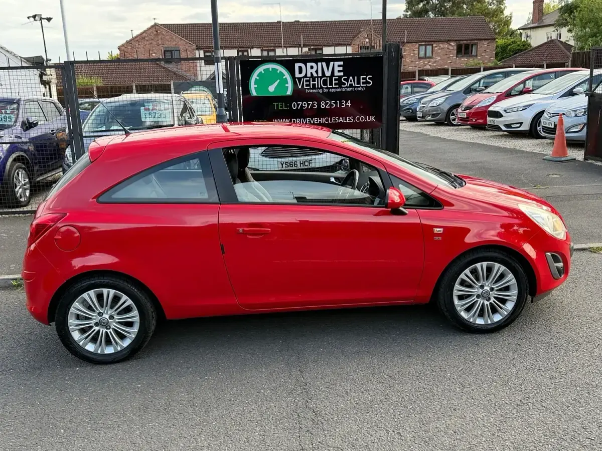 Used Vauxhall Corsa 2012 Red Hatchback