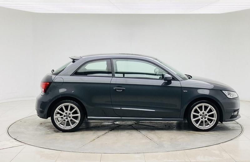 Used Audi A1 S-Line 125 HP (91 kW) 2018 Grey Hatchback