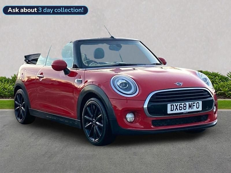 Used Mini Cooper Cabriolet Chili 2018 Red Cabriolet