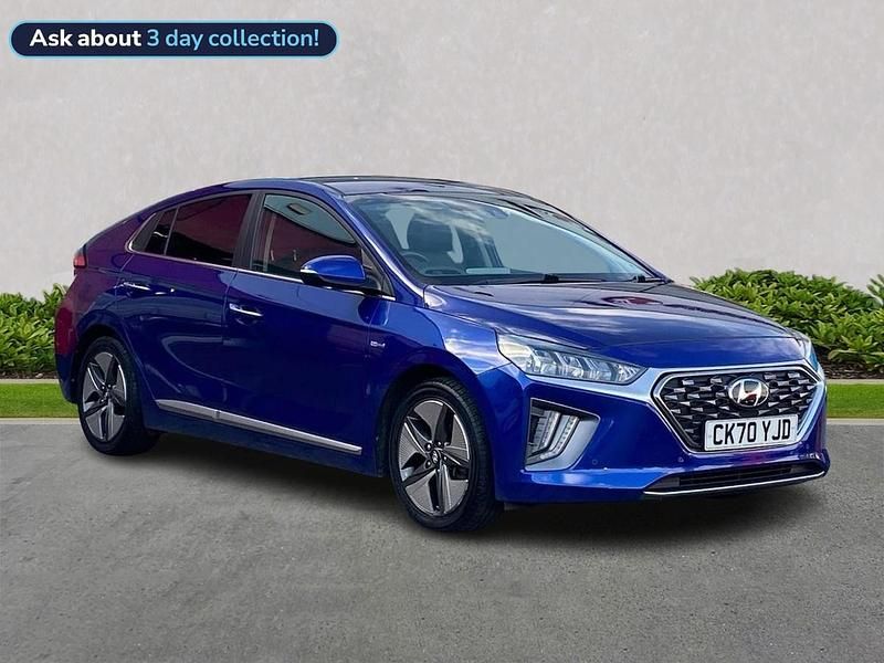 Blue Used 2020 Hyundai Ioniq Premium SE Sedan | £14,499 (Fair price) - Image 1/4