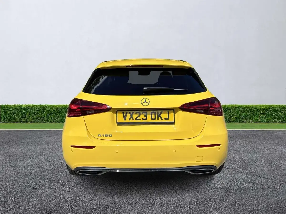 Used Mercedes A180 Executive 2023 Yellow Hatchback