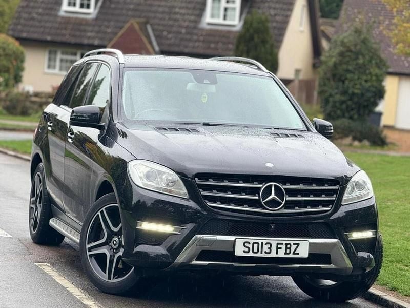 Black Used 2013 Mercedes ML250 AMG SUV | £10,450 (Fair price) - Image 1/4