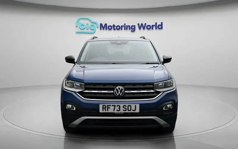 Used VW T-Cross Black Edition 95 HP (69 kW) 2023 Blue SUV