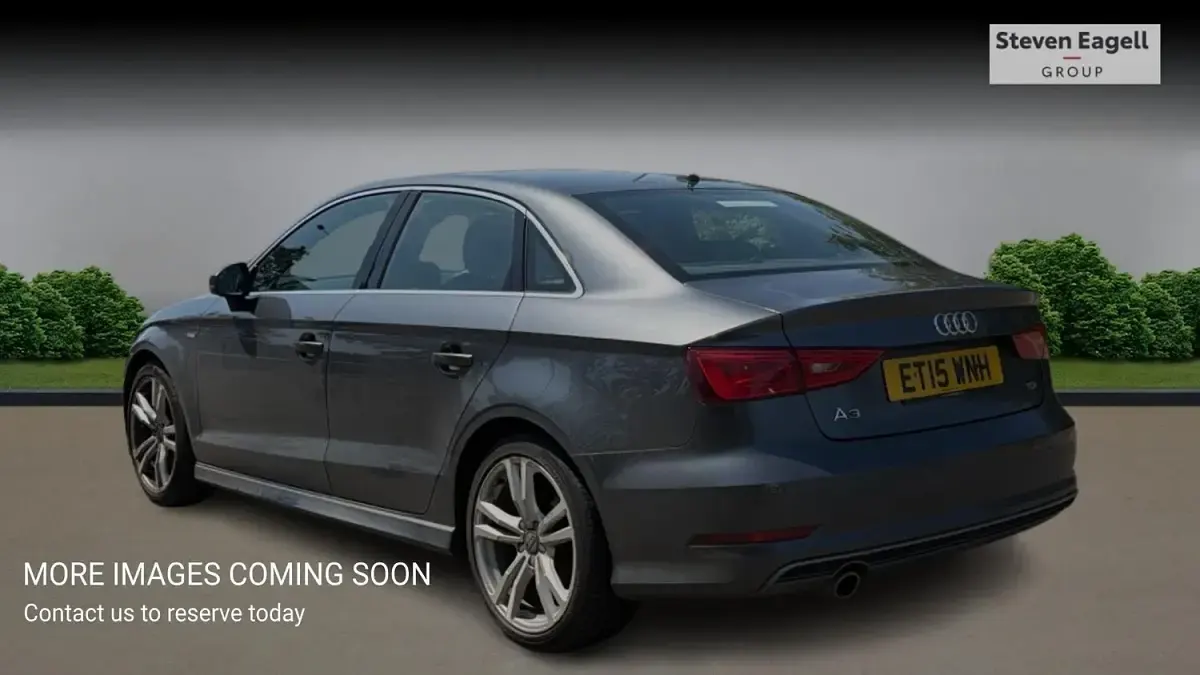 Used Audi A3 S-Line 2015 Grey Sedan