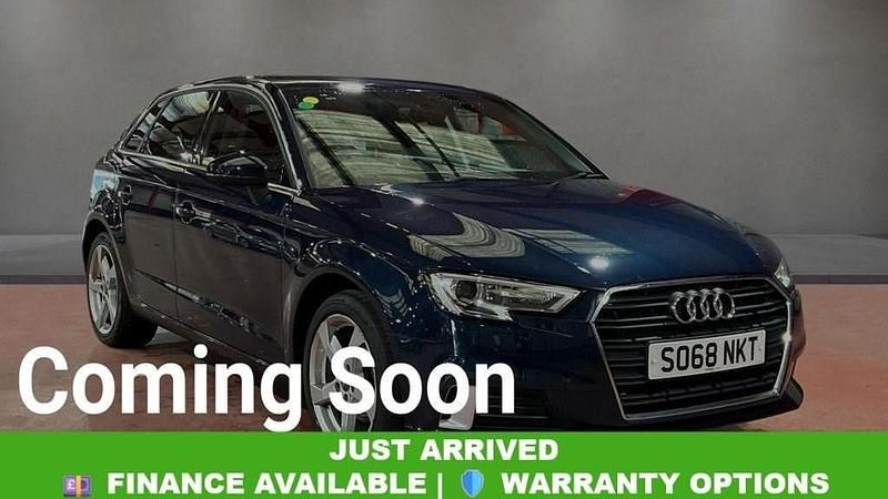 Used Audi A3 Sportback Sport 150 HP (110 kW) 2019 Blue Hatchback