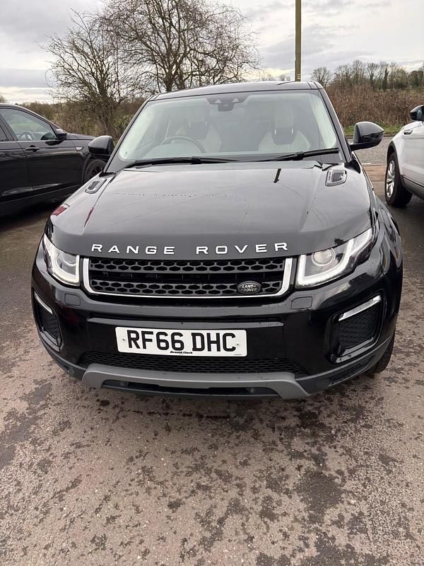 Used Land Rover Range Rover evoque SE 2016 Black Coupe