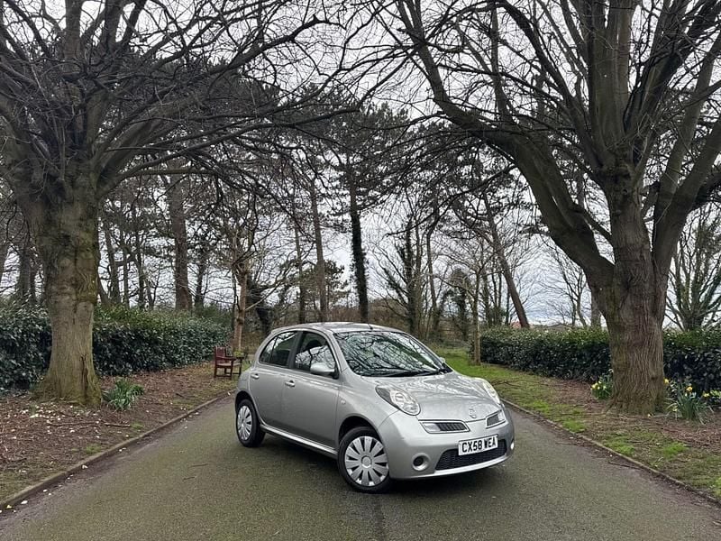 Used Nissan Micra Acenta 79 HP (58 kW) 2008 Silver Hatchback
