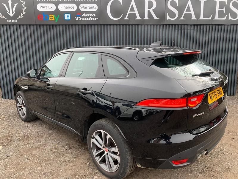 Used Jaguar F-Pace R-Sport 180 HP (132 kW) 2019 Black SUV