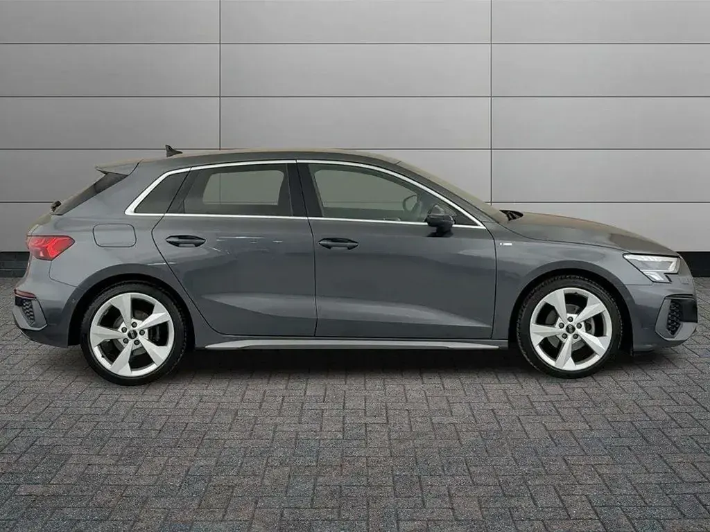 Used Audi A3 S-Line 147 HP (108 kW) 2023 Grey Sedan