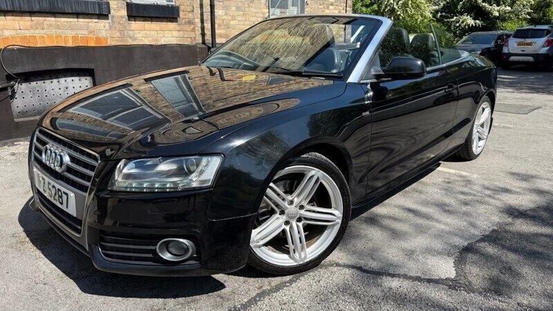 Black Used 2012 Audi A5 Cabriolet S-Line Cabriolet | £4,999 (Super price) - Image 1/4