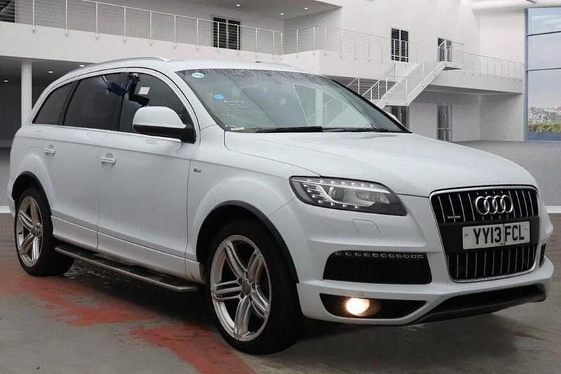 White Used 2013 Audi Q7 S-line plus SUV | £10,195 (Good price) - Image 1/1