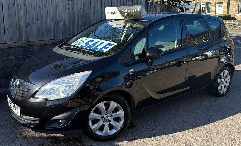 Black Used 2011 Vauxhall Meriva MPV | £1,495 (Good price) - Image 1/4