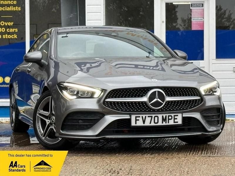 Used Mercedes CLA180 AMG line 136 HP (100 kW) 2020 Grey Sedan