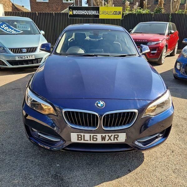 Blue Used 2016 BMW 218 Sport Line Coupe | £7,000 (Good price) - Image 1/4