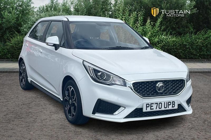 White Used 2020 MG MG3 Exclusive Hatchback | £9,499 (Fair price) - Image 1/4