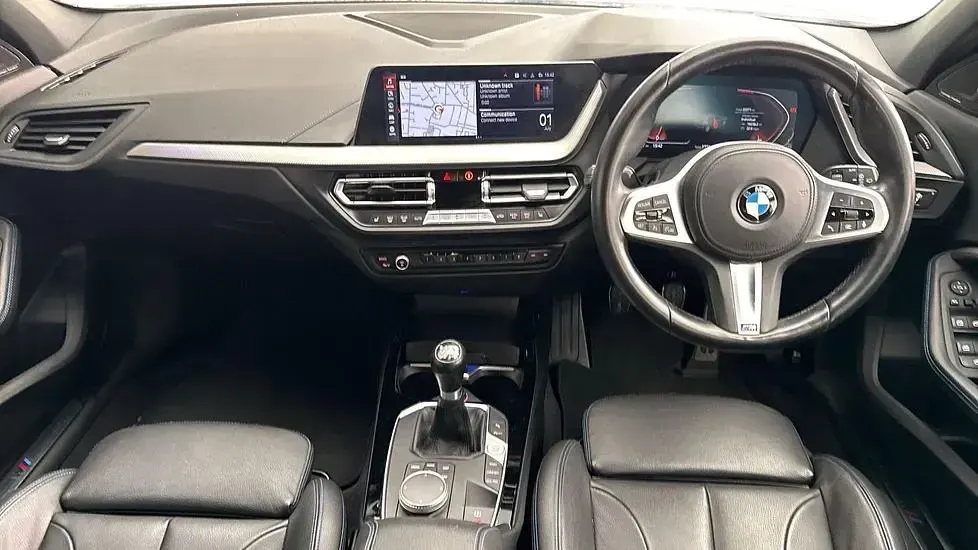 Used BMW 116 M Sport 136 HP (100 kW) 2021 White Hatchback