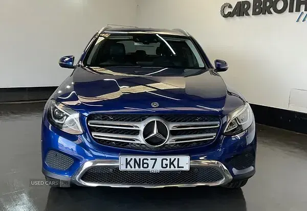 Used Mercedes GLC220 2017 Blue Estate