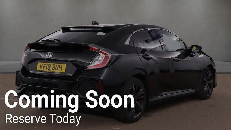 Used Honda Civic SR 126 HP (92 kW) 2019 Black Hatchback