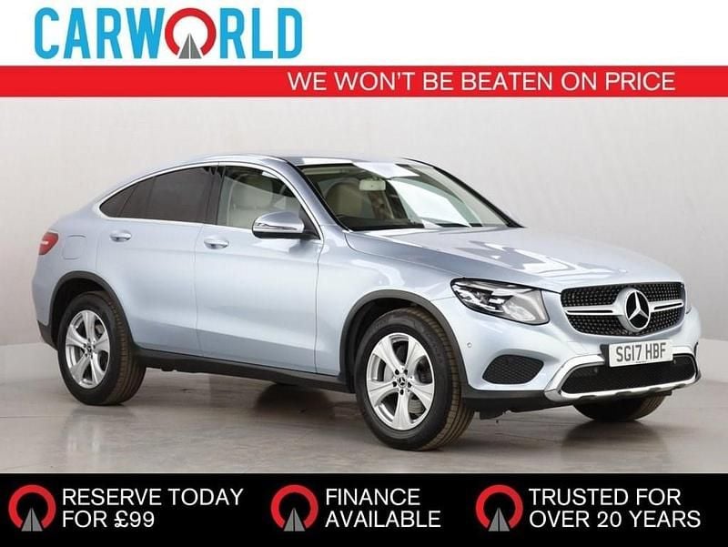 Silver Used 2017 Mercedes GLC250 Coupe | £18,990 (Super price) - Image 1/4