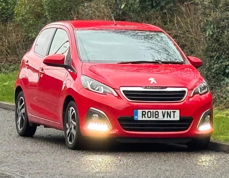 Used Peugeot 108 Allure 2018 Red Hatchback