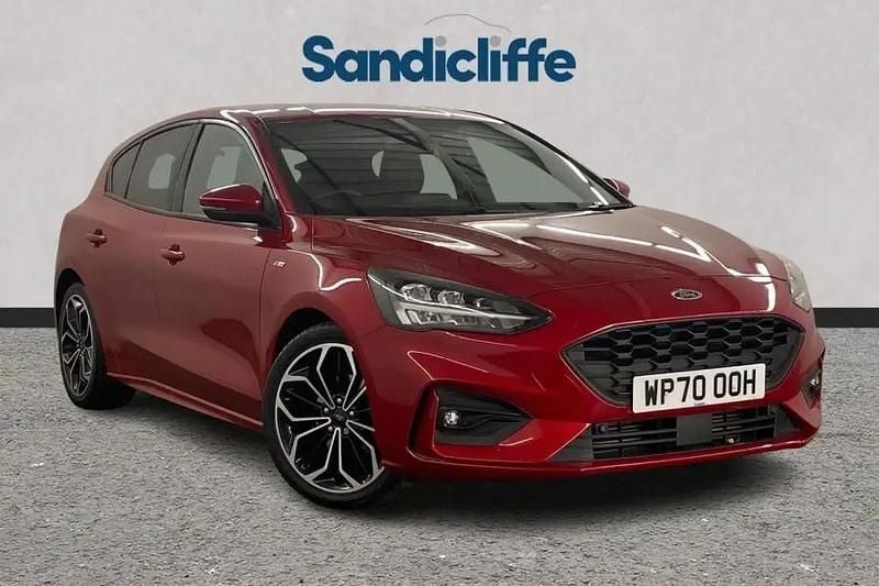 Red Used 2020 Ford Focus ST-Line X Hatchback | £13,201 (Fair price) - Image 1/4