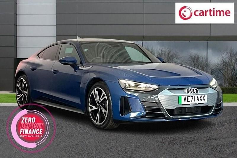 Blue Used 2021 Audi e-tron GT quattro Design Sedan | £36,990 (Good price) - Image 1/1