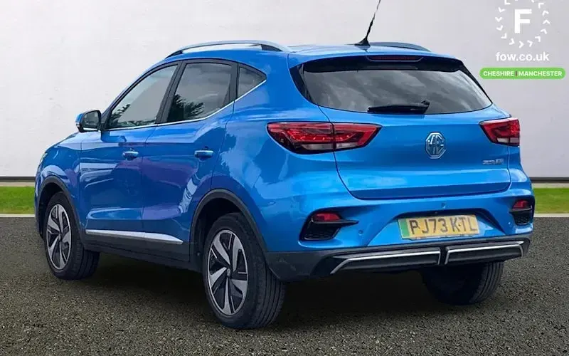 Used MG ZS Trophy 114 kW (156 HP) 2023 Blue SUV