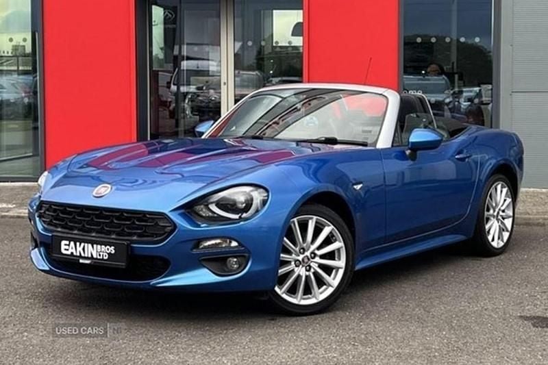 Blue Used 2018 Fiat 124 Spider Lusso Plus Cabriolet | £11,495 (A bit pricey) - Image 1/1
