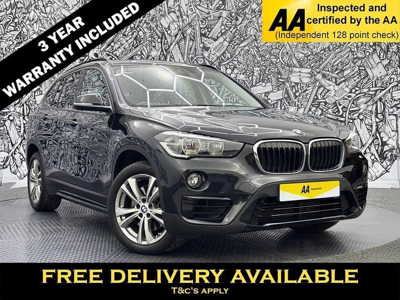 Black Used 2019 BMW X1 Sport Line SUV | £18,395 (Good price) - Image 1/2