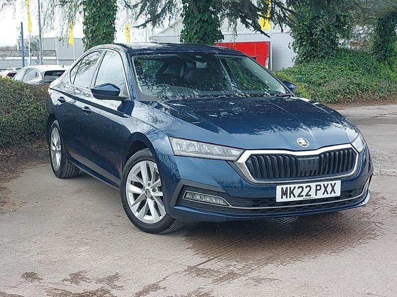 Used Skoda Octavia SE L 150 HP (110 kW) 2022 Blue Hatchback