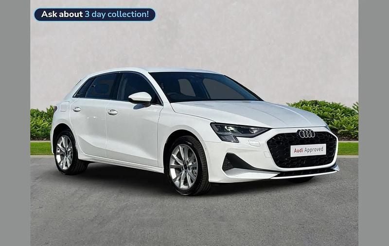 White Used 2025 Audi A3 e-tron Sport Hatchback | £29,095 (Fair price) - Image 1/4