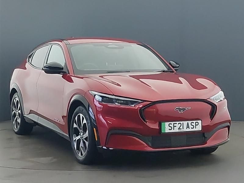Red Used 2021 Ford Mustang Mach-E Standard Range SUV | £22,498 (Fair price) - Image 1/4