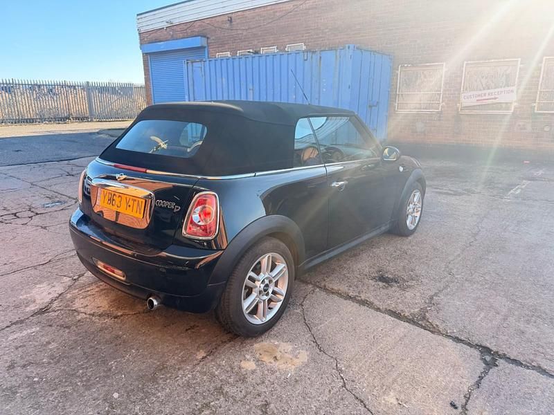 Used Mini Cooper D Cabriolet 112 HP (82 kW) 2014 Black Cabriolet