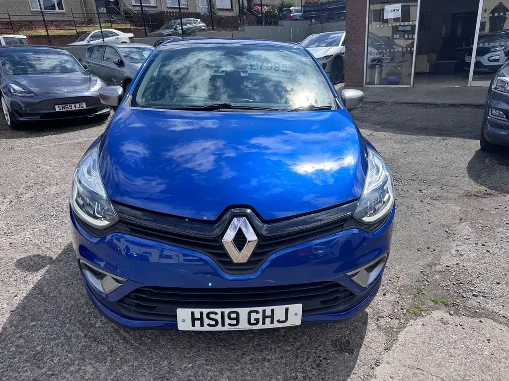 Used Renault Clio GT-Line 90 HP (66 kW) 2019 Blue Hatchback
