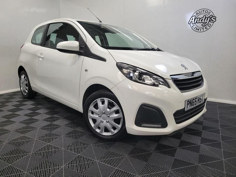 Used Peugeot 108 Active 68 HP (50 kW) 2015 White Hatchback
