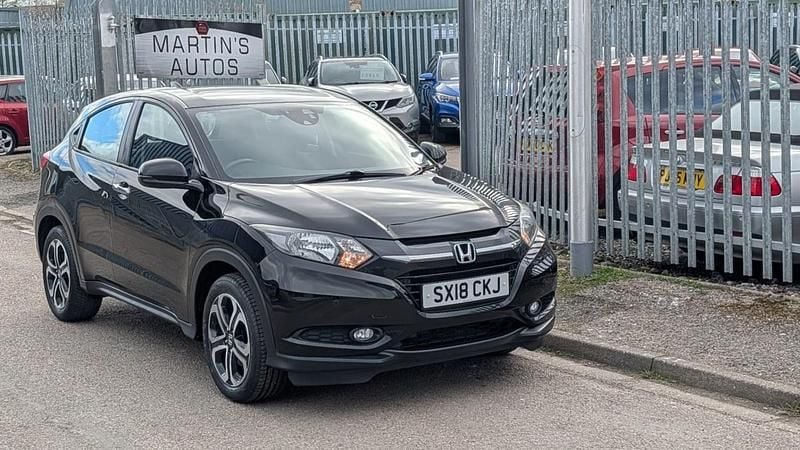 Used Honda HR-V SE 118 HP (86 kW) 2018 Black SUV