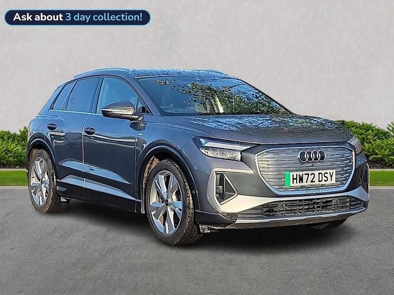 Used Audi Q4 e-tron S-Line 219 kW (299 HP) 2022 Grey SUV