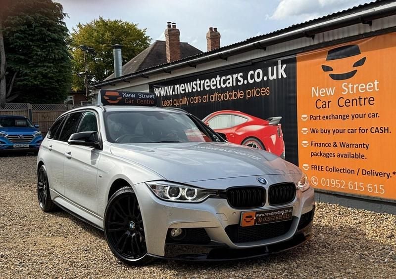 Silver Used 2014 BMW 320 M Sport Estate | £8,984 (Fair price) - Image 1/3