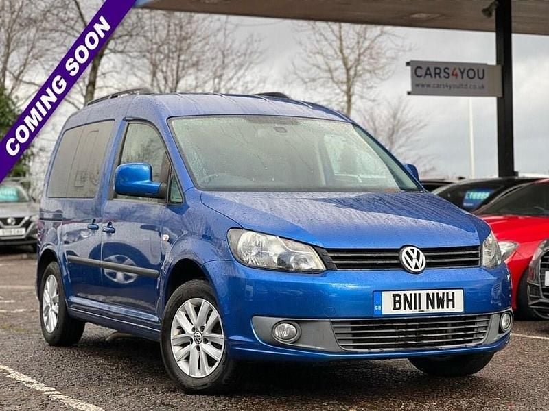 Used VW Caddy Life 101 HP (74 kW) 2011 Blue MPV