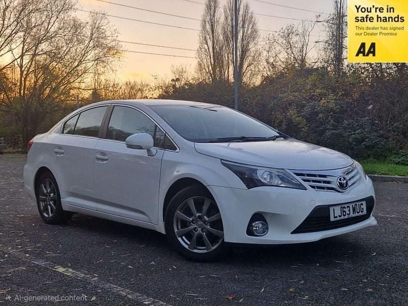 White Used 2013 Toyota Avensis Sedan | £11,495 - Image 1/4