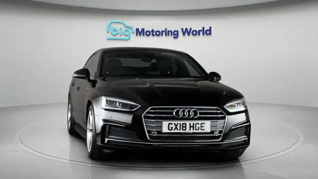 Usado Audi A5 Sportback S-Line 190 HP (139 kW) 2018 Preto Citadino
