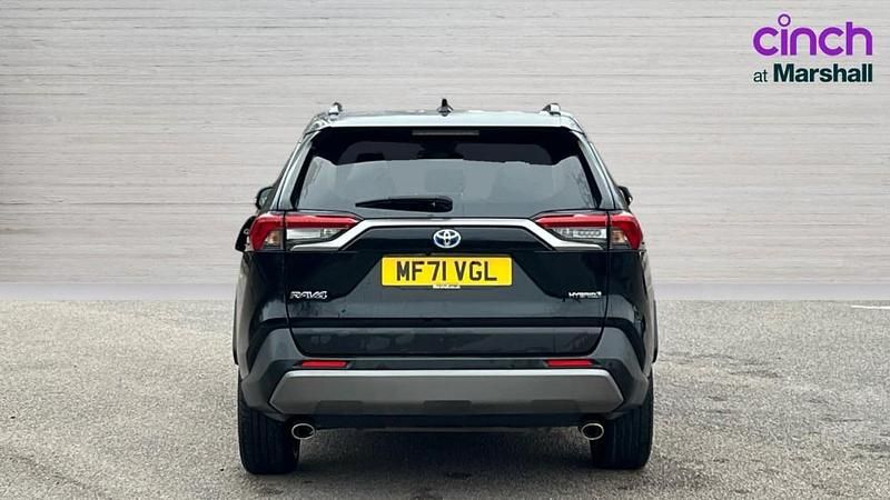 Used Toyota RAV4 Hybrid 218 HP (160 kW) 2021 Black SUV