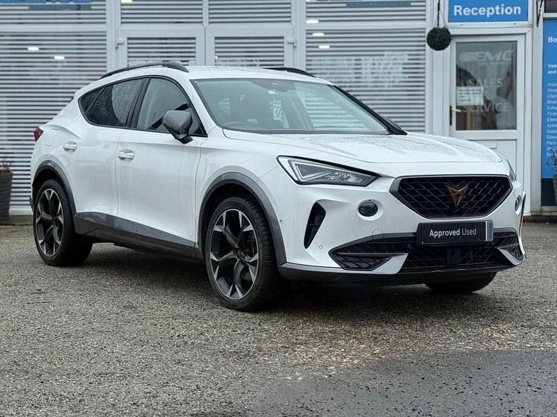 Used Cupra Formentor 204 HP (150 kW) 2022 White SUV