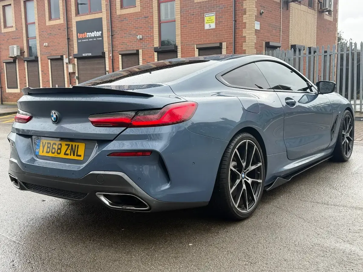 Used BMW 840 Coupé 2018 Blue Coupe